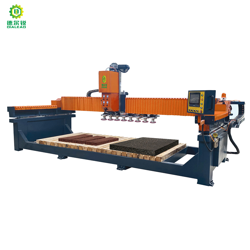 Dialead Automatic Polishing Machine for Granite Monument with Automatic Tools Changer Function